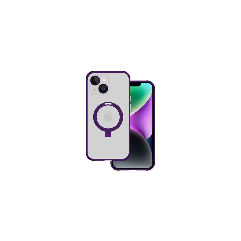 Tel Protect Magical Magsafe Stand Case for Iphone 13 purple