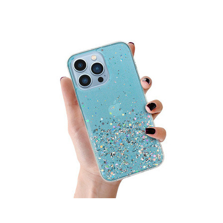 Brilliant Clear Case for Iphone 13 Pro Blue