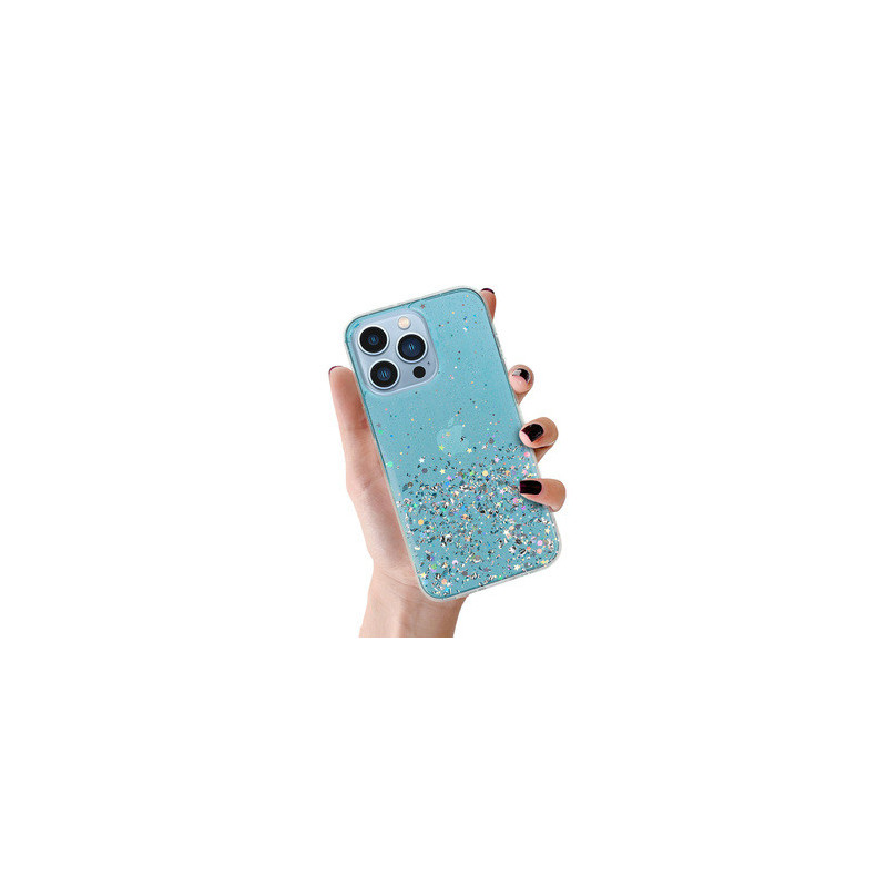 Brilliant Clear Case for Iphone 13 Pro Blue