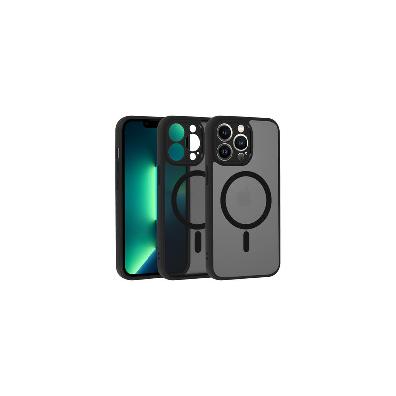 Full Matte Mag Cover for Iphone 13 Pro black