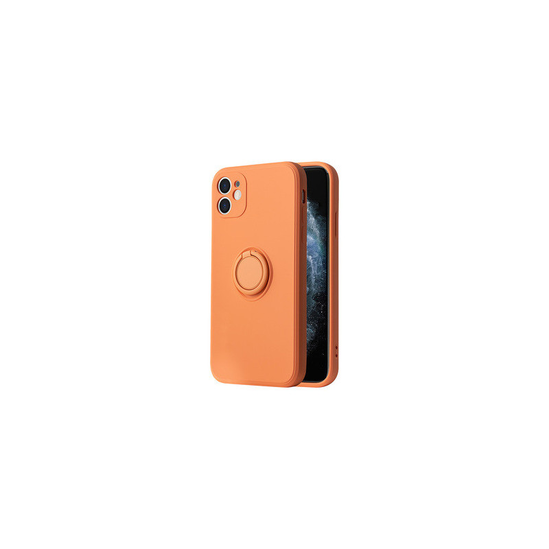 Vennus Silicone Ring for Iphone 13 Pro Orange