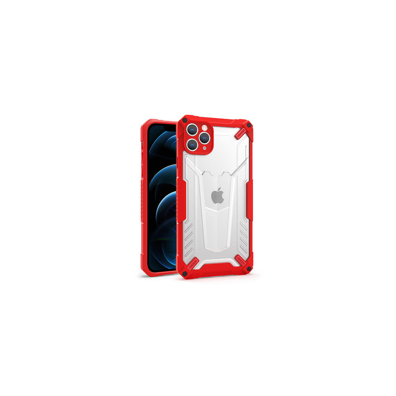 Tel Protect Hybrid Case for Iphone 13 Pro Red