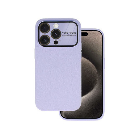 Tel Protect Lichi Soft Case for Iphone 13 Pro light purple