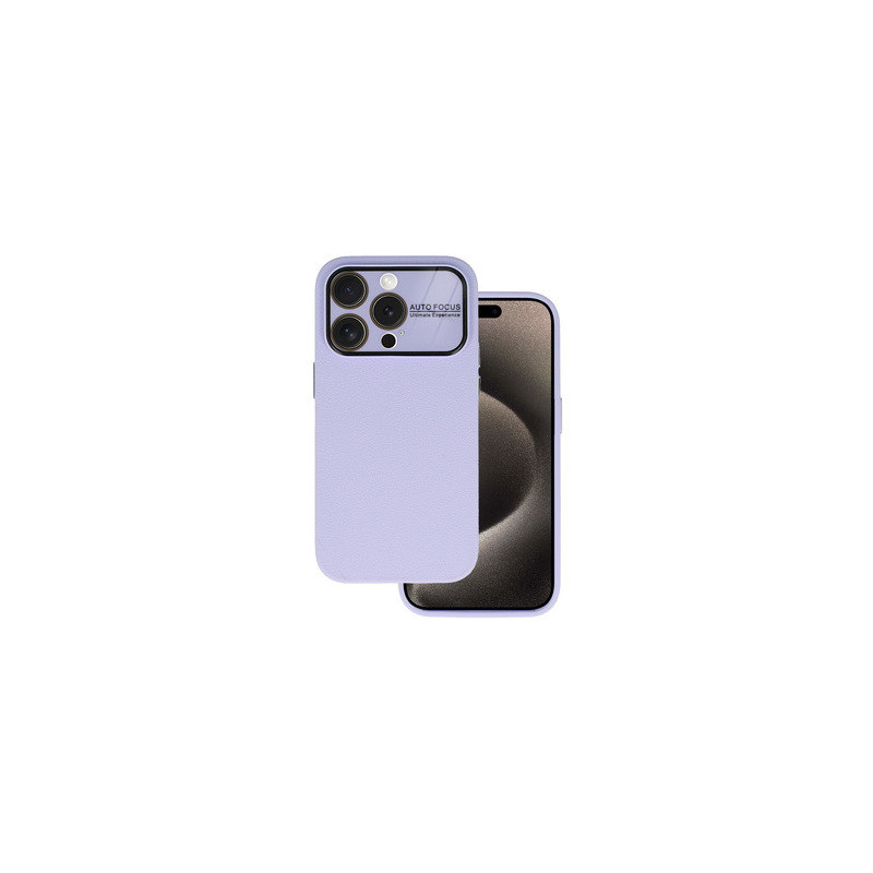 Tel Protect Lichi Soft Case for Iphone 13 Pro light purple