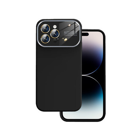 Soft Silicone Lens Case for Iphone 13 Pro black
