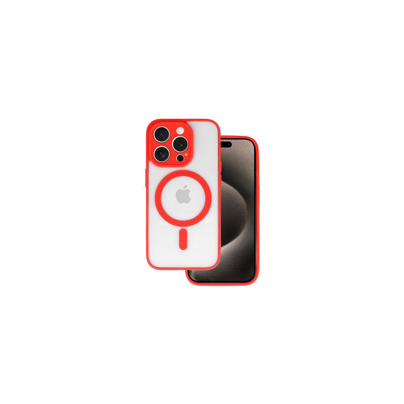 Acrylic Color Magsafe Case for Iphone 13 Pro Max red
