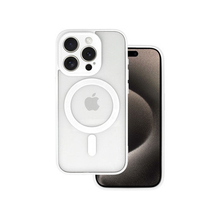 Acrylic Color Magsafe Case for Iphone 13 Pro Max white