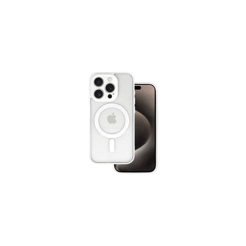 Acrylic Color Magsafe Case for Iphone 13 Pro Max white