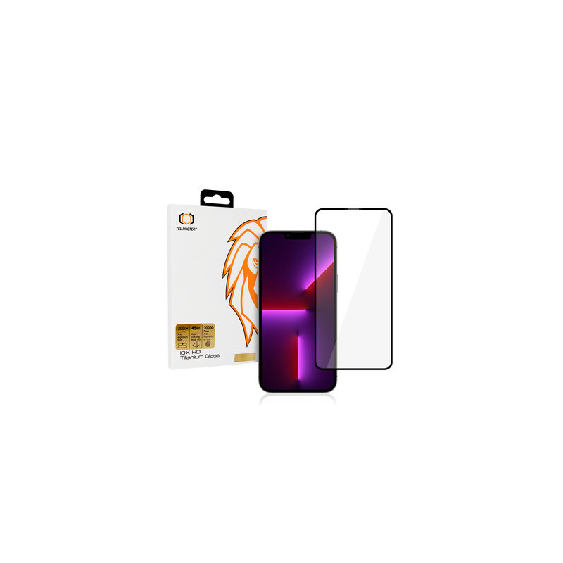 Tempered glass Tel Protect 10X HD Titanium for Iphone 13 Pro Max