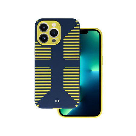 TEL PROTECT Grip Case for Iphone 13 Pro Max Navy