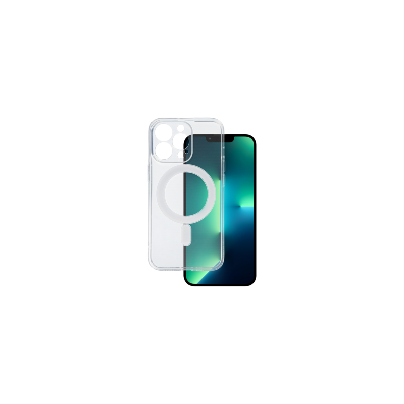 TEL PROTECT MagSilicone Case for Iphone 13 Pro Max Transparent