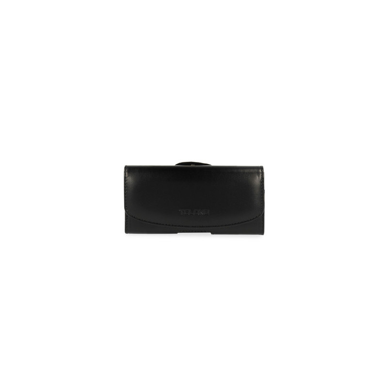 Telone VIVA Belt Holster (SIZE 13) for Iphone 7/8/11 Pro/12 Mini/13 Mini/SE 2020/SE 2022/X/XS black, leather (140x70x14