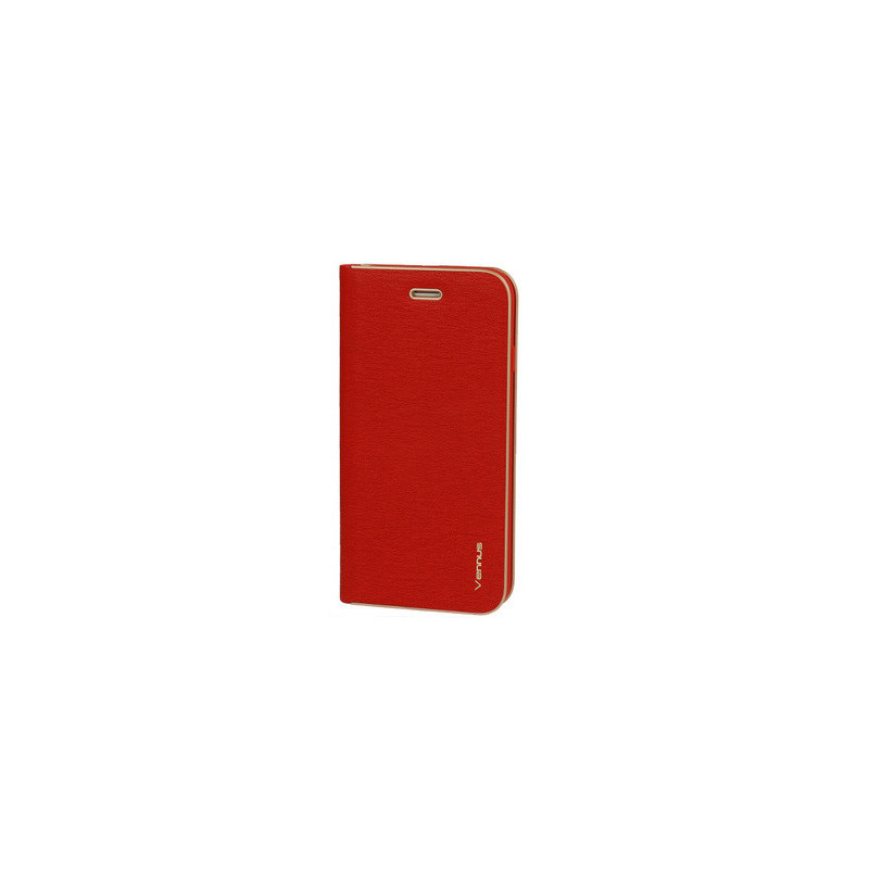 Vennus Book Case with frame for Iphone 14 Pro Max red