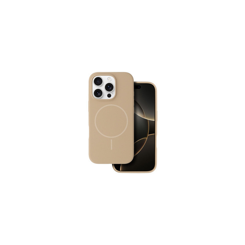 Magsafe Slim Silicone for Iphone 14 Pro Max brown