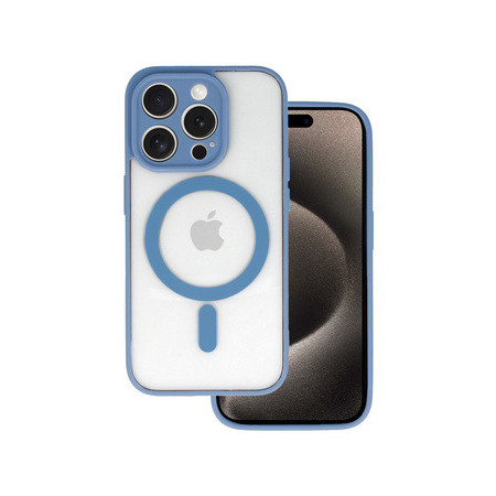 Acrylic Color Magsafe Case for Iphone 14 Pro light blue