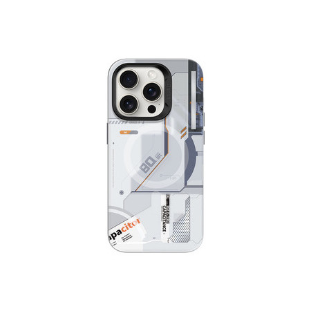 Benks Magnetic Mecha Series Case for Iphone 14 Pro white