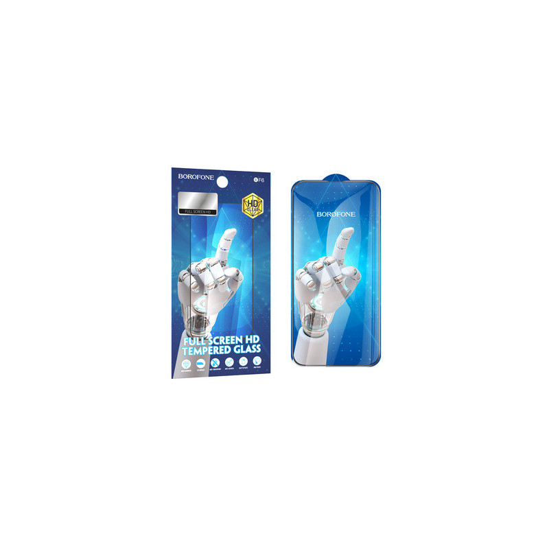 Borofone Tempered glass BF6 Diamond Armor Full Screen HD for Iphone 14 Pro - 10 pieces