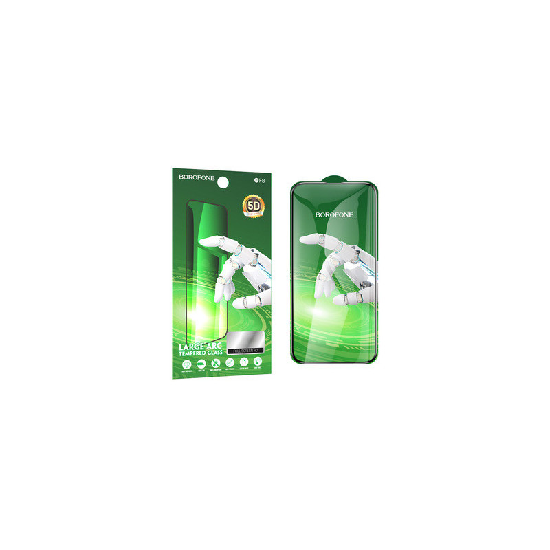 Borofone Tempered glass BF8 Diamond Armor Full Screen 5D Large Arc for Iphone 14 Pro - 10 pieces