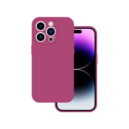 Tel Protect Silicone Premium for Iphone 14 Pro raspberry