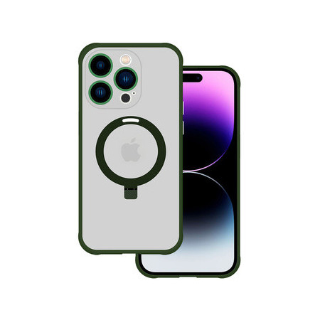 Tel Protect Magical Magsafe Stand Case for Iphone 14 Pro green