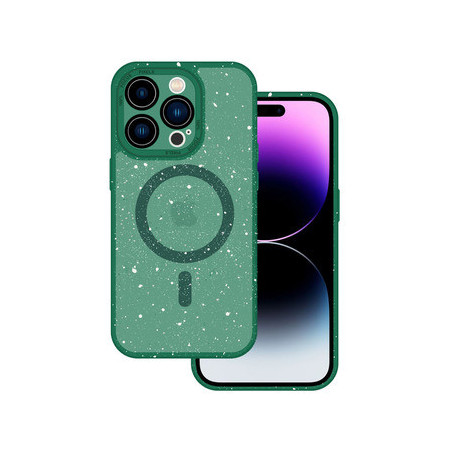 Tel Protect Magnetic Splash Frosted Case for Iphone 14 Pro Green
