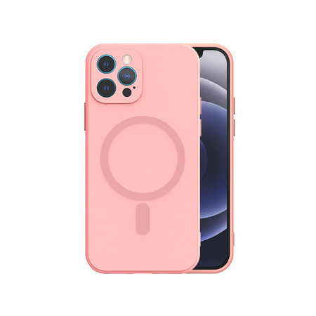 TEL PROTECT MagSilicone Case for Iphone 14 Pro Lightpink