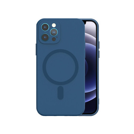 TEL PROTECT MagSilicone Case for Iphone 14 Pro Navy