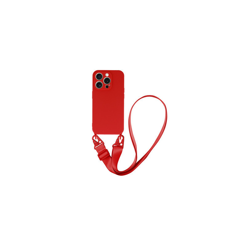 Strap Silicone Case for Iphone 14 Pro design 2 black