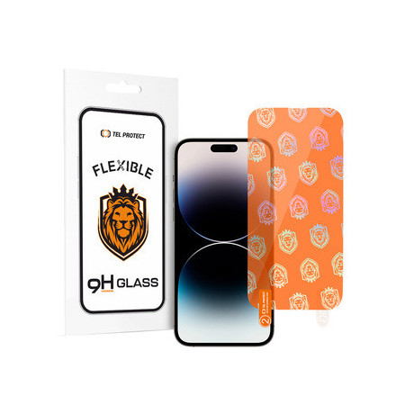 Tel Protect Best Flexible Hybrid Tempered Glass for IPHONE 14 PRO