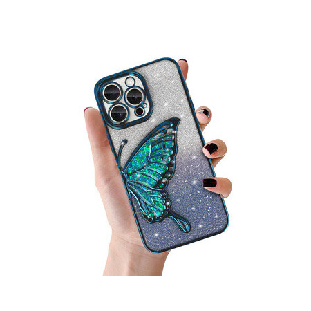Tel Protect Butterfly Water Case for Iphone 14 Pro blue
