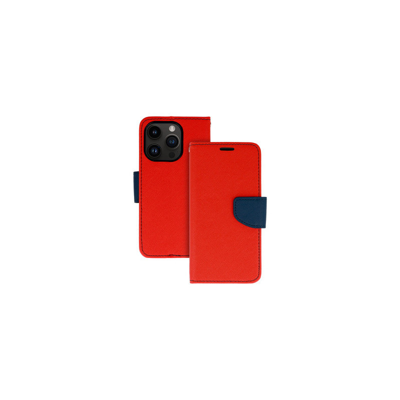 Fancy Case for Iphone 14 Pro red-navy
