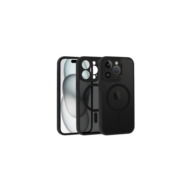 Full Matte Mag Cover for Iphone 14 Pro black