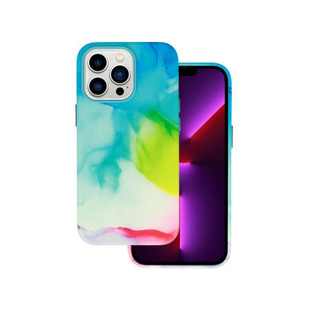 Leather Ink Case for Iphone 14 Pro design 2