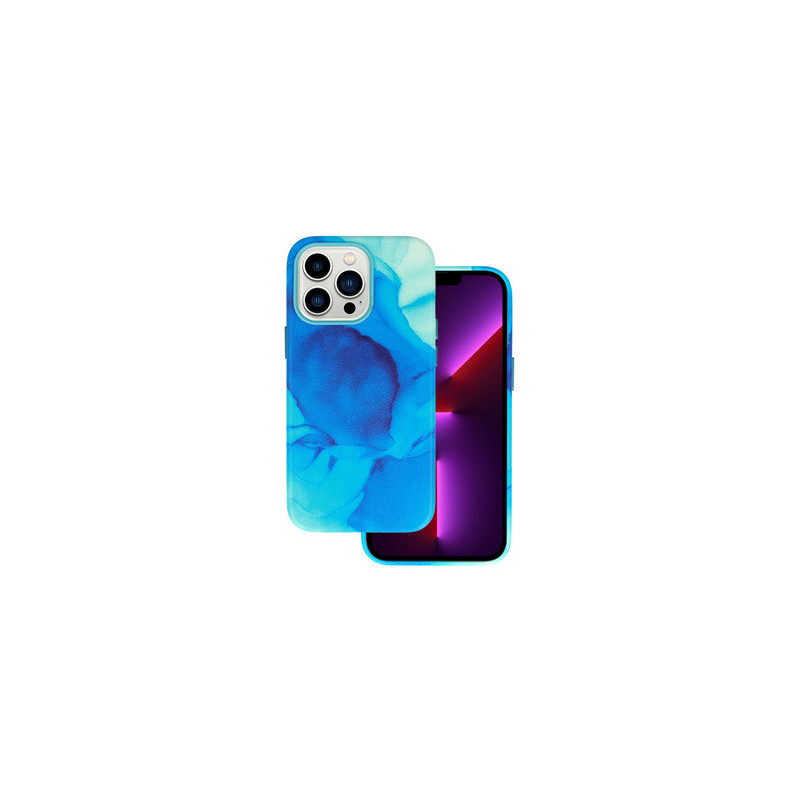 Leather Ink Case for Iphone 14 Pro design 4