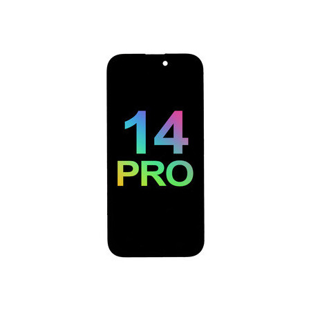 Mecanico Soft OLED Screen Incell for Iphone 14 Pro black with frame (Support IC Transplant)