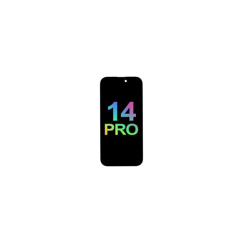 Mecanico Soft OLED Screen Incell for Iphone 14 Pro black with frame (Support IC Transplant)