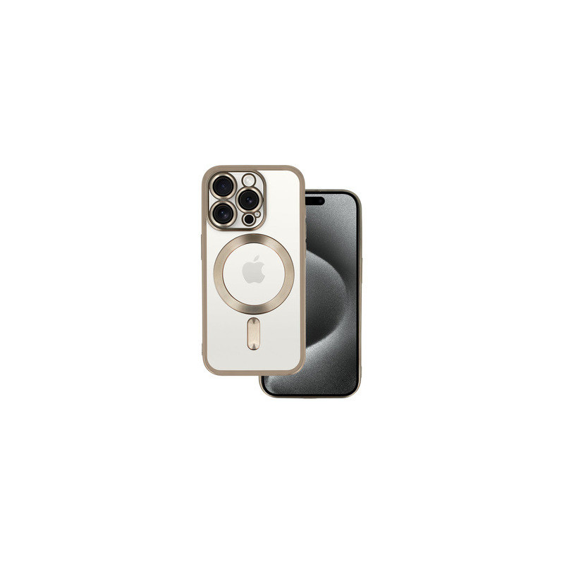 Metallic Magsafe Case for Iphone 14 Pro Titanium