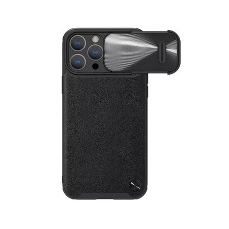 Nillkin CamShield S Leather Case for Iphone 14 Pro black