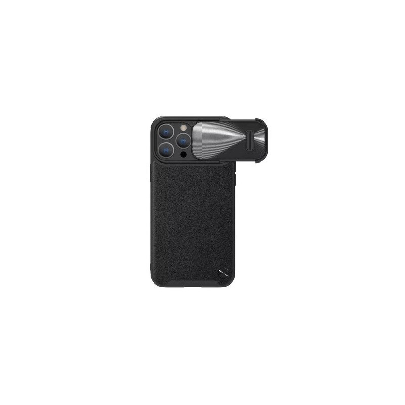 Nillkin CamShield S Leather Case for Iphone 14 Pro black