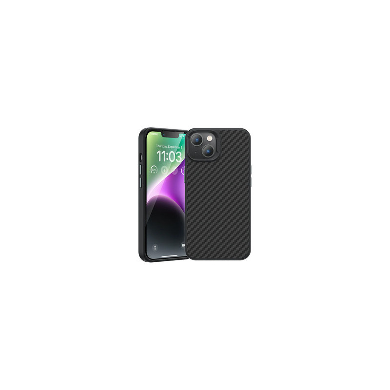 Benks Magnetic Hybrid Kevlar Case 1500D for Iphone 14 Plus black