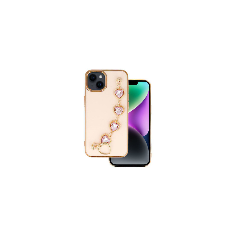 Trend Case for Iphone 14 Plus design 2 light pink