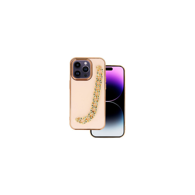 Trend Case for Iphone 14 Plus design 4 light pink