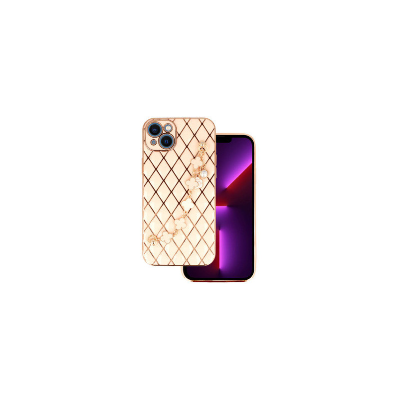 Trend Case for Iphone 14 Plus design 5 light pink