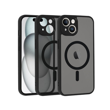 Full Matte Mag Cover for Iphone 14 black