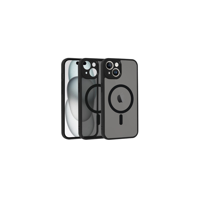 Full Matte Mag Cover for Iphone 14 black