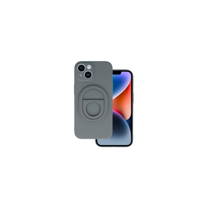 Tel Protect Magnetic Elipse Case for Iphone 14 grey