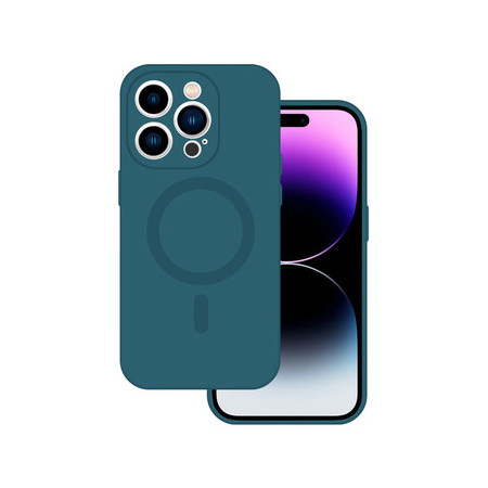 TEL PROTECT MagSilicone Case for Iphone 14 Blue