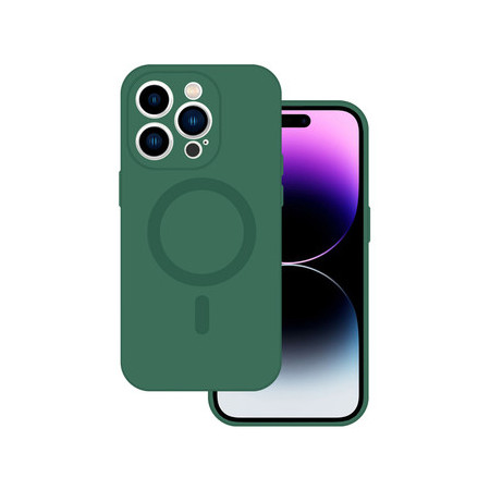 TEL PROTECT MagSilicone Case for Iphone 14 Green